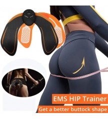 EMS Hips Trainer Electric Muscle Stimulator Wireless Buttocks Abdominal ABS Stimulator Fitness Body Slimming Massager